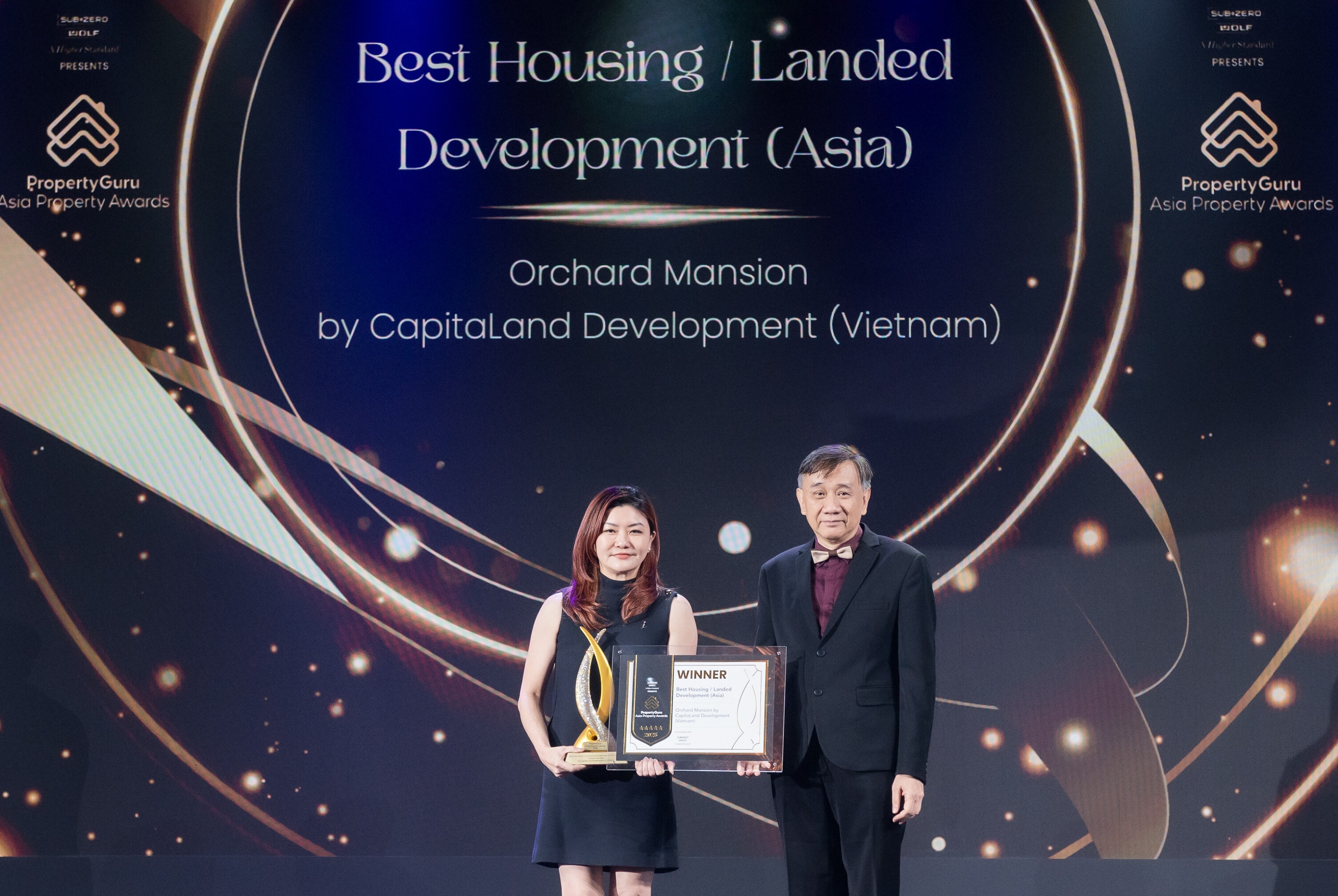 Orchard Mansion is conferred Best Housing/Landed Development (Asia), underscoring its leadership in the sector.