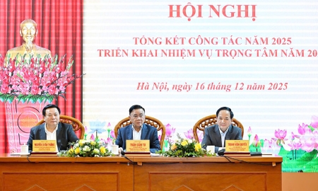 Thường trực Ban Bí thư Trần Cẩm Tú chủ trì Hội nghị triển khai nhiệm vụ năm 2026 của Ban Chỉ đạo 35 Trung ương