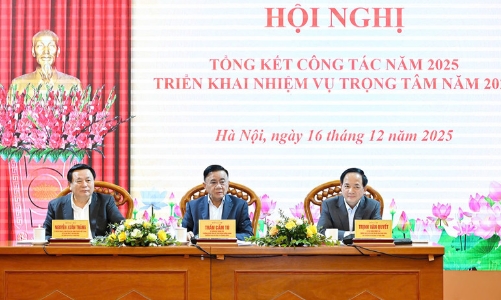 Thường trực Ban Bí thư Trần Cẩm Tú chủ trì hội nghị triển khai nhiệm vụ năm 2026 của Ban Chỉ đạo 35 Trung ương