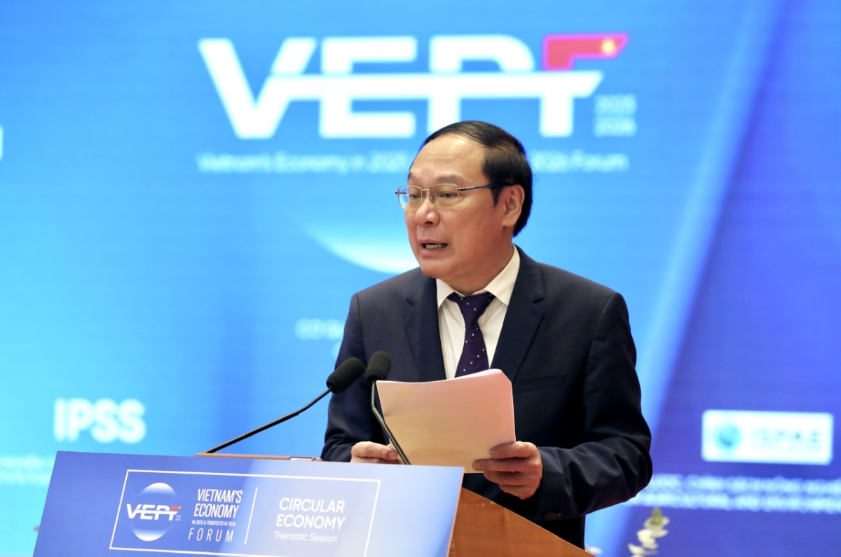 Thứ trưởng Bộ Nông nghiệp và Môi trường Lê Công Thành. Ảnh: Việt Dũng.