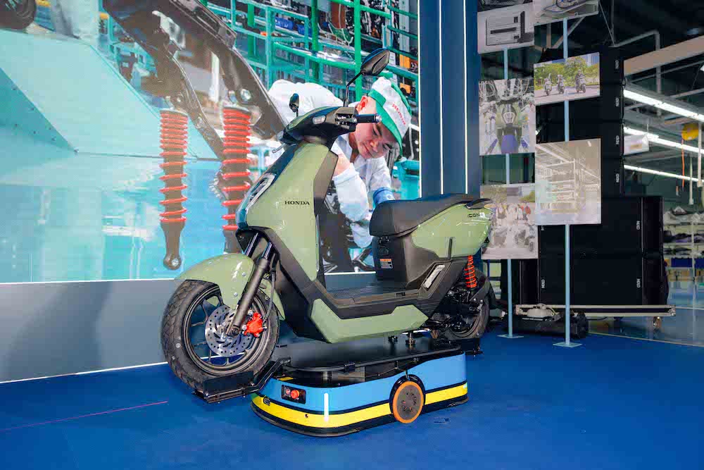 <i>Mẫu&nbsp;ICON e: của Honda.</i>