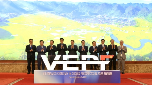 [Phóng sự ảnh]: Diễn đàn Kinh tế Việt Nam 2025, triển vọng 2026: Tìm giải pháp giữ đà tăng trưởng