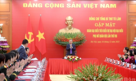 Tổng Bí thư Tô Lâm: 