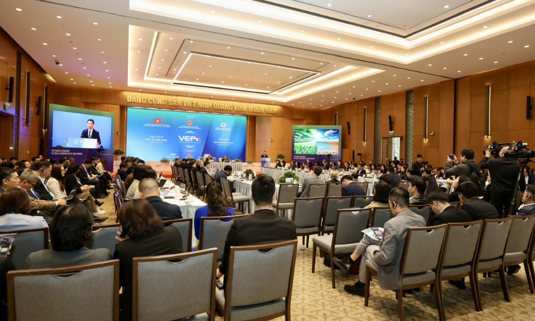 Phiên chuyên đề số 02 với Chủ đề “Kinh tế tuần hoàn Việt Nam 2025 - Thúc đẩy mạnh mẽ chuyển đổi xanh, phát triển kinh tế tuần hoàn trong kỷ nguyên số để hiện thực hóa mục tiêu tăng trưởng 