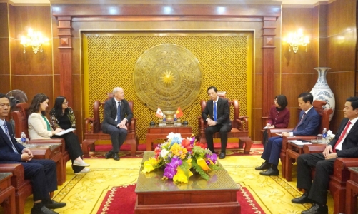 Quảng Trị và Canada hợp tác hướng tới tăng cường khả năng chống chịu trước thiên tai