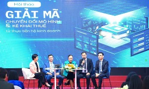 Hội thảo với chủ đề “Giải mã chuyển đổi mô hình và kê khai thuế: Từ thực tiễn hộ kinh doanh”