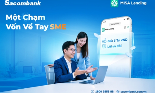 Sacombank hợp tác cùng MISA mở rộng cơ hội tiếp cận vốn, đồng hành cùng SMEs