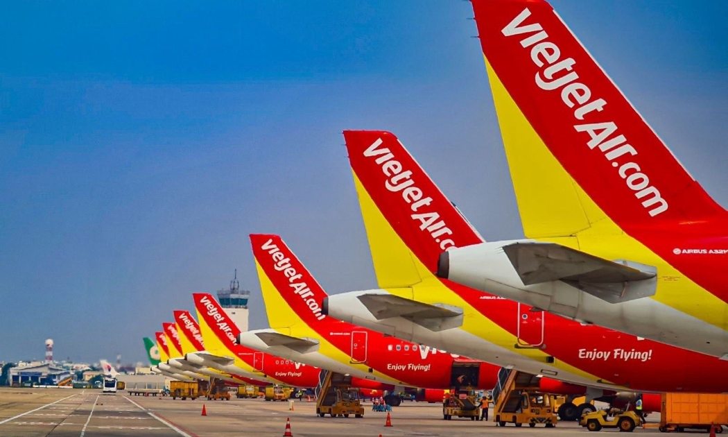 Vietjet bổ sung đội tàu bay, sẵn sàng phục vụ nhu cầu di chuyển cao điểm Tết Nguyên đán.