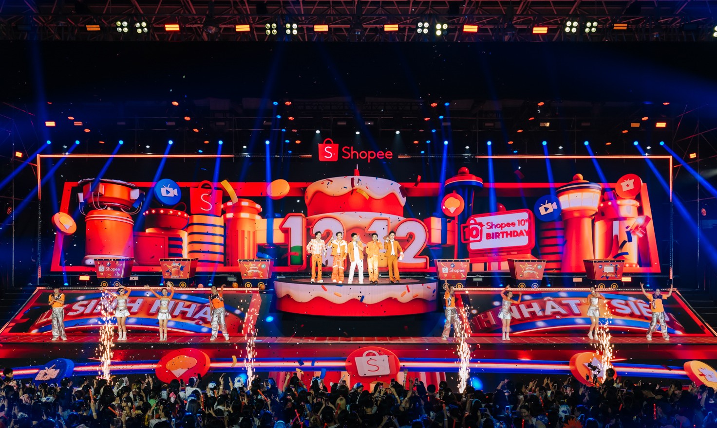 Người dùng Việt đã dành hơn 22 triệu giờ để theo dõi các nội dung giải trí trên Shopee Live và Shopee Video.