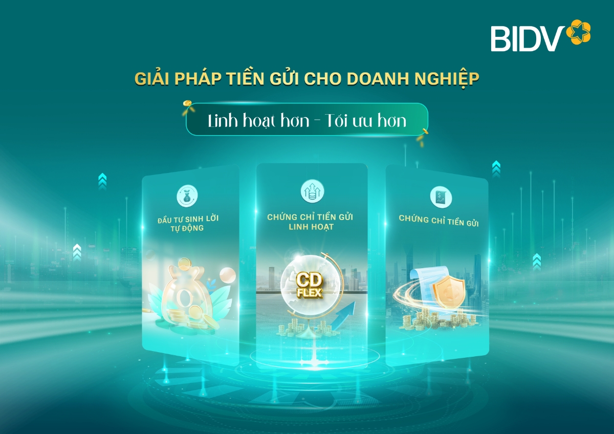 CD_Flex trở thành lựa chọn phù hợp cho các doanh nghiệp có dòng vốn ngắn hạn, kế hoạch chưa chắc chắn, vừa muốn tận dụng lãi suất ngắn hạn, vừa cần khả năng rút vốn nhanh.