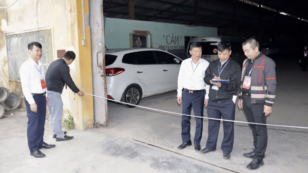 Cơ quan chức năng thực hiện đo đạc kiểm kê để xây dựng phương án bồi thường hỗ trợ theo quy định.