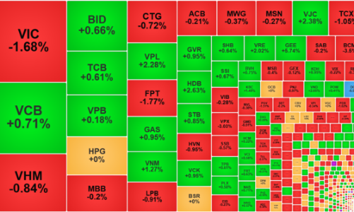 Thị trường phân hóa tích cực, thanh khoản tiếp tục giảm mạnh