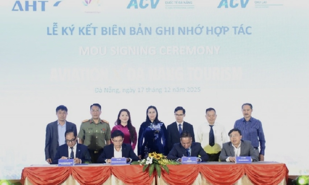 Ngành du lịch Đà Nẵng và các đơn vị hàng không ký Biên bản ghi nhớ hợp tác giai đoạn 2026 – 2030. 
