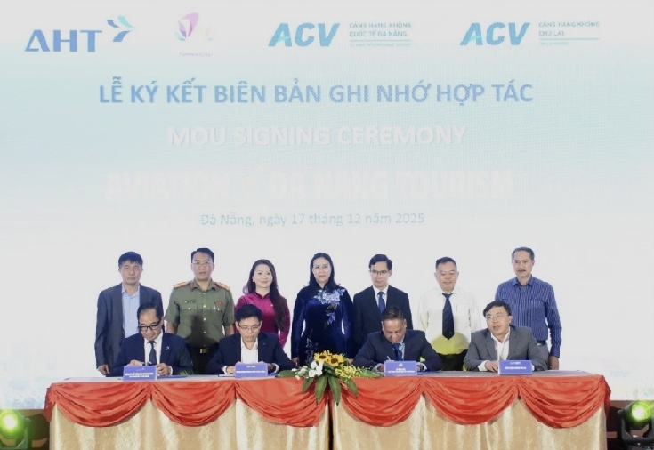 Ngành du lịch Đà Nẵng và các đơn vị hàng không ký Biên bản ghi nhớ hợp tác giai đoạn 2026 – 2030. 