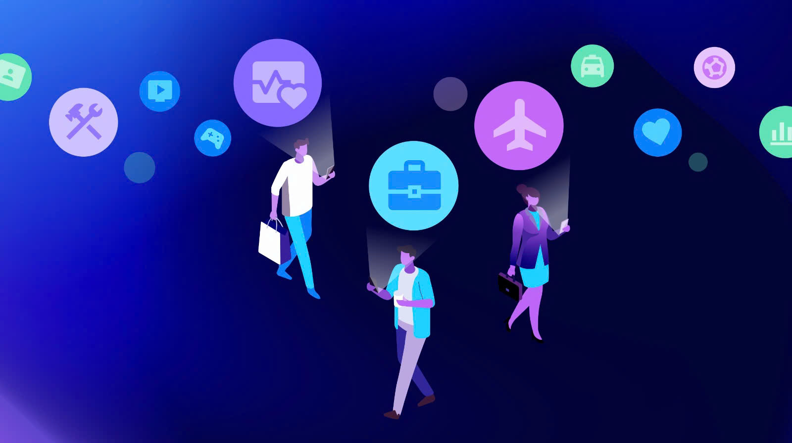 Tiếp thị qua ứng dụng di động giúp thương hiệu kết nối với người dùng trong những khoảnh khắc tương tác cao suốt cả ngày 