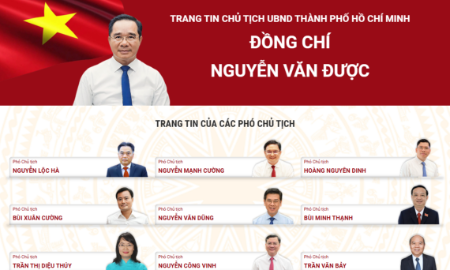 TP. Hồ Chí Minh: Phân công nhiệm vụ công tác Chủ tịch và các Phó Chủ tịch UBND Thành phố  