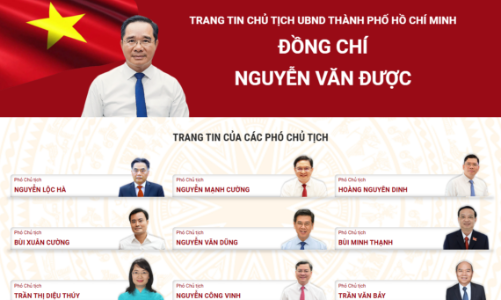 TP. Hồ Chí Minh: Phân công nhiệm vụ công tác Chủ tịch và các Phó Chủ tịch UBND Thành phố  