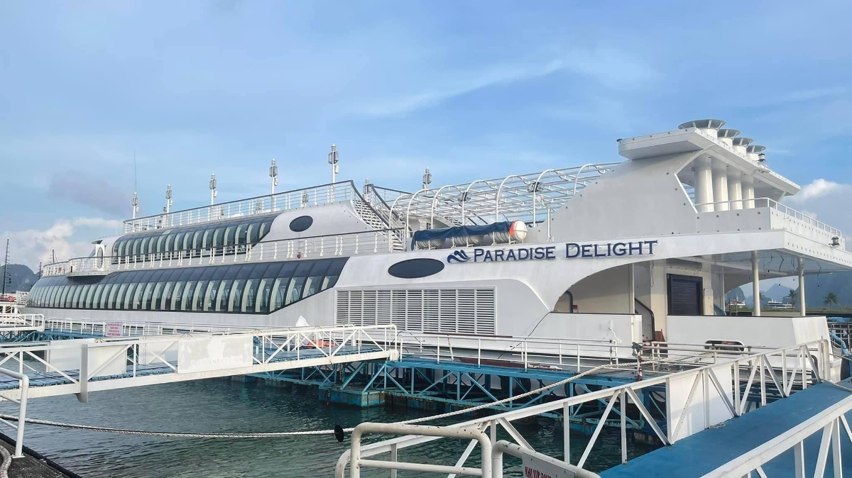 Hải trình mới được khai thác bằng du thuyền Paradise Delight.