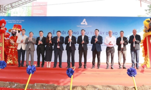 Khởi công 2 tuyến đường theo phương thức đối tác công tư tại phường Vĩnh Hưng, Hà Nội