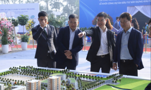 Nhiều dự án nhà ở xã hội được đồng loạt khởi công 