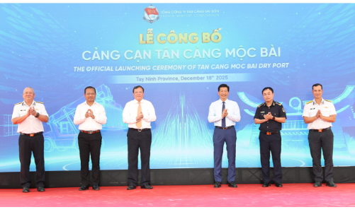 Cảng cạn Tân Cảng - Mộc Bài chính thức vận hành, thúc đẩy thương mại Việt Nam - Campuchia