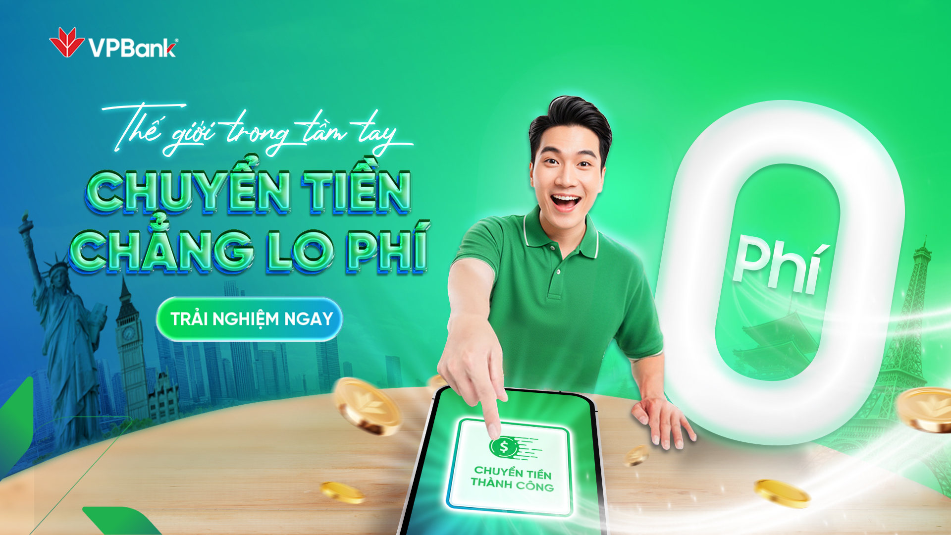 Số hóa toàn diện, hoàn thiện dịch vụ chuyển tiền quốc tế trên VPBank NEO.