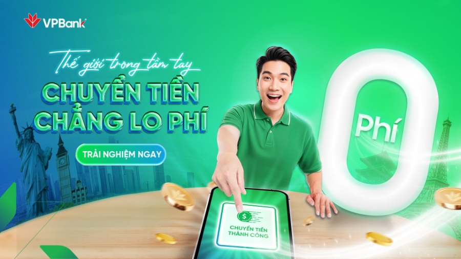 Số hóa toàn diện, hoàn thiện dịch vụ chuyển tiền quốc tế trên VPBank NEO.