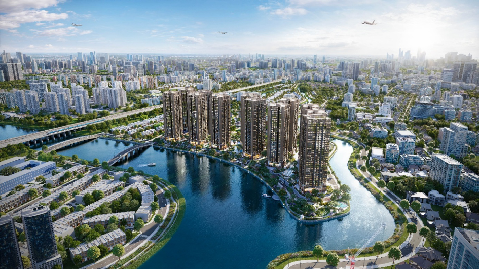 With its location bordered by a river on three sides and a compound model situated in the new city center, The Privé creates sustainable value.