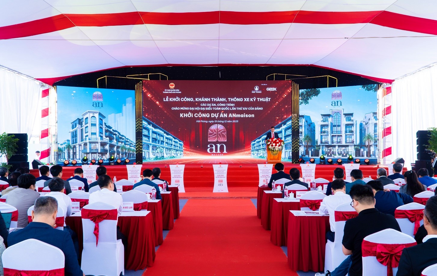 Toàn cảnh buổi Lễ khởi công.