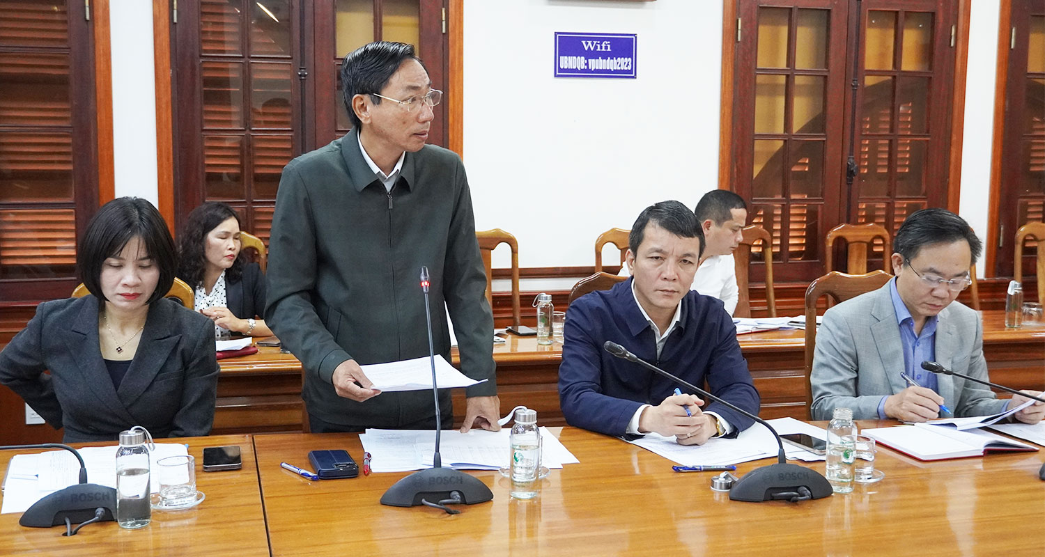 Các sở, ngành thảo luận giải pháp điều chỉnh kế hoạch vốn và tăng cường giám sát dự án.