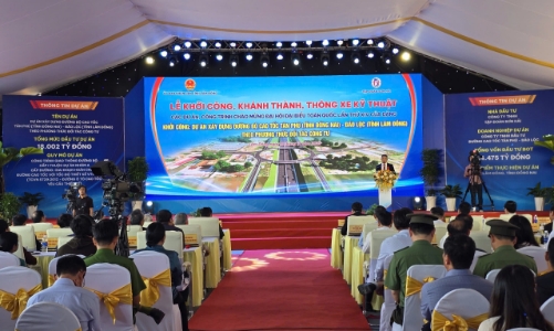 Tuyến cao tốc “xuyên rừng đẹp nhất” Việt Nam khởi công: TP. HCM đi Đà Lạt còn 3 giờ đồng hồ