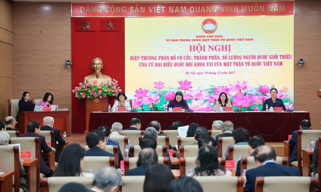 Mặt trận Tổ quốc Việt Nam được giới thiệu 25 người ứng cử đại biểu Quốc hội khóa XVI
