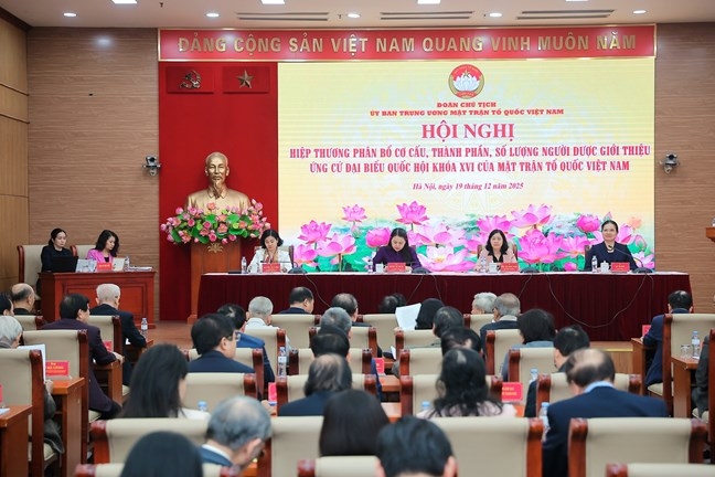  Quang cảnh Hội nghị. Ảnh: Mặt trận.