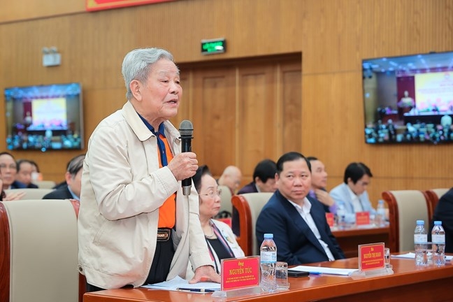 &nbsp;Đại biểu thảo luận tại Hội nghị.&nbsp; Ảnh: Mặt trận.