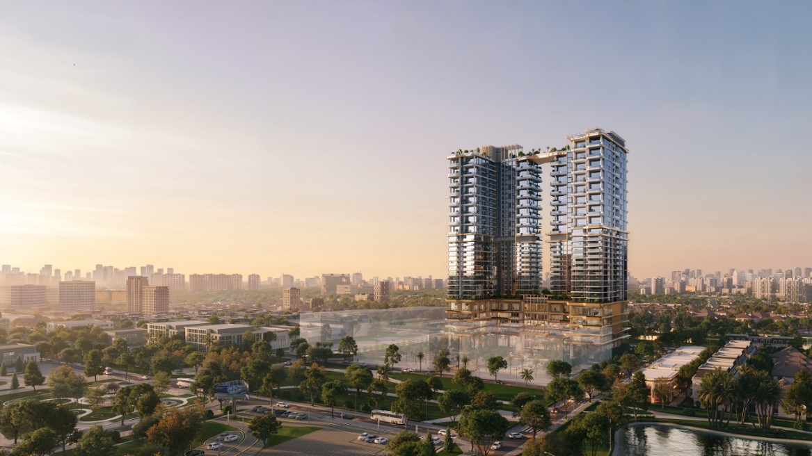 Tổ hợp Rivea Hanoi với quy mô gần 3ha.