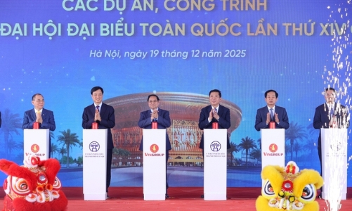 Inauguration and groundbreaking ceremonies for key projects chaired by Vietnamese leaders