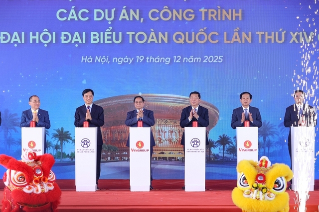 Inauguration and groundbreaking ceremonies for key projects chaired by Vietnamese leaders