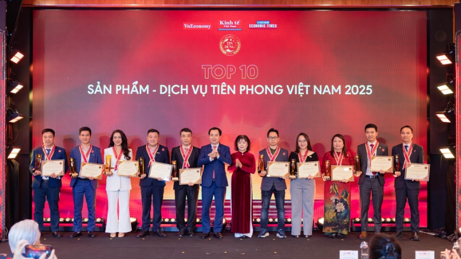 Vinh danh Top 10 sản phẩm – dịch vụ Tiên phong 2025.