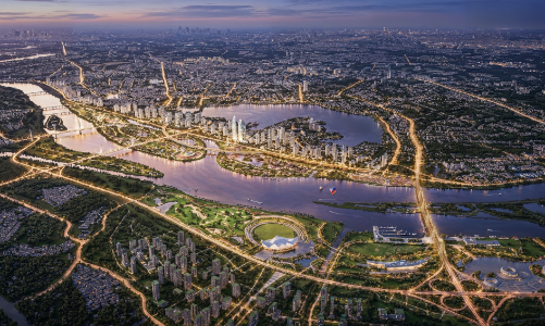 Hà Nội khởi công Trục đại lộ cảnh quan sông Hồng 855.000 tỷ đồng