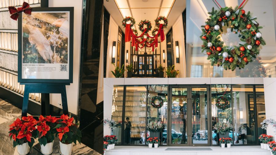 Ánh vàng ấm áp lan tỏa trong không gian The Ritz-Carlton Residences, Hanoi at The Grand gợi nên cảm giác an lành rất riêng của mùa đông Hà Nội.