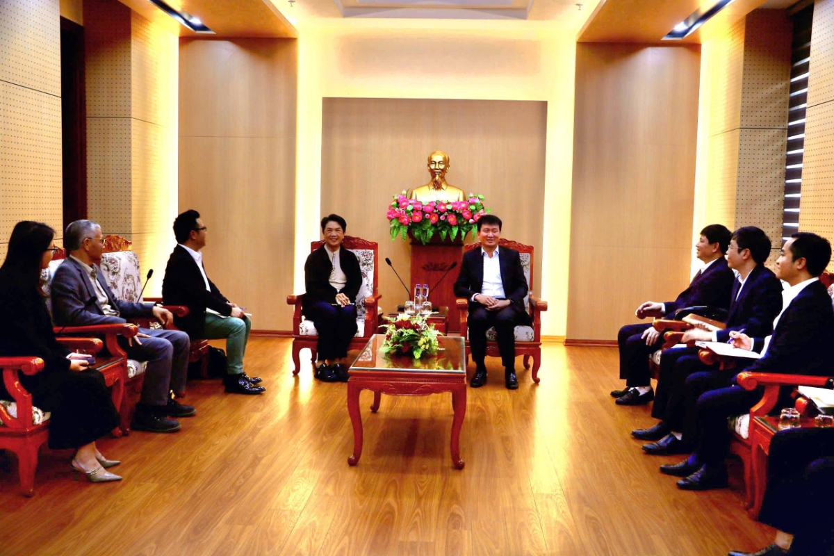 Toàn cảnh buổi làm việc