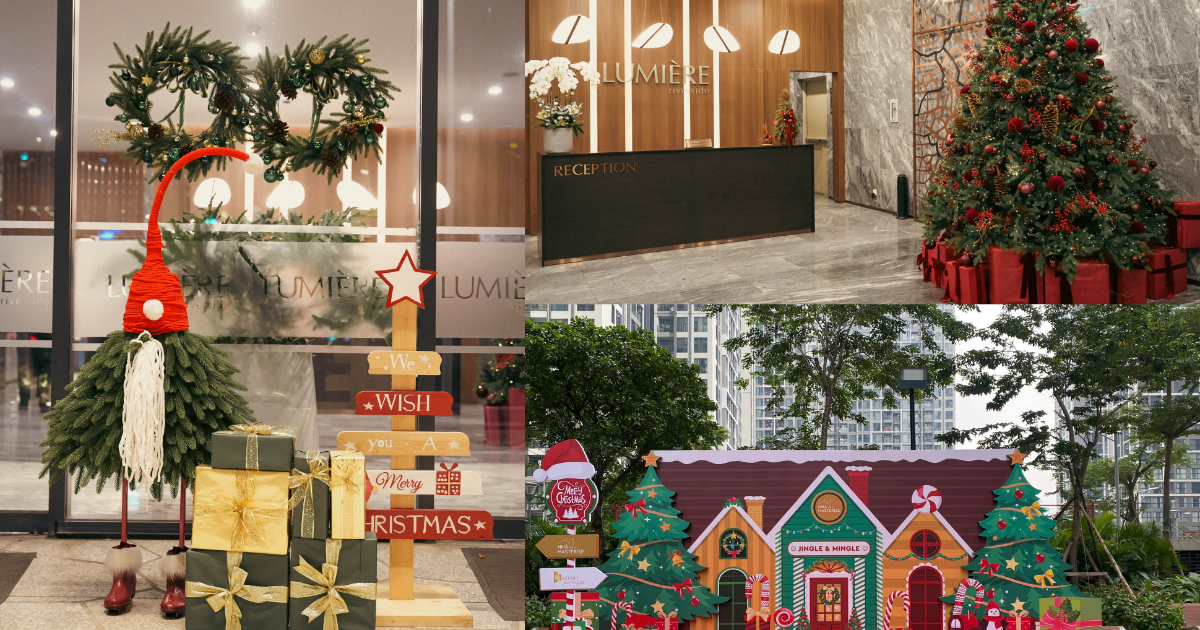 Trải nghiệm mùa lễ hội cuối năm tại các không gian sống hàng hiệu của Masterise Homes