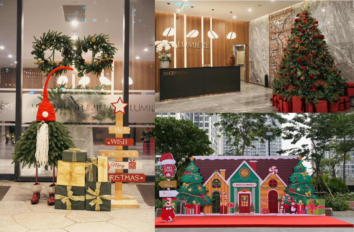 Không khí giáng sinh đã về với những không gian sống hàng hiệu của Masterise Homes.