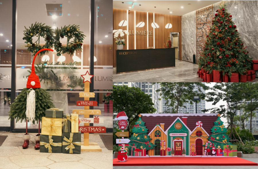 Không khí giáng sinh đã về với những không gian sống hàng hiệu của Masterise Homes.