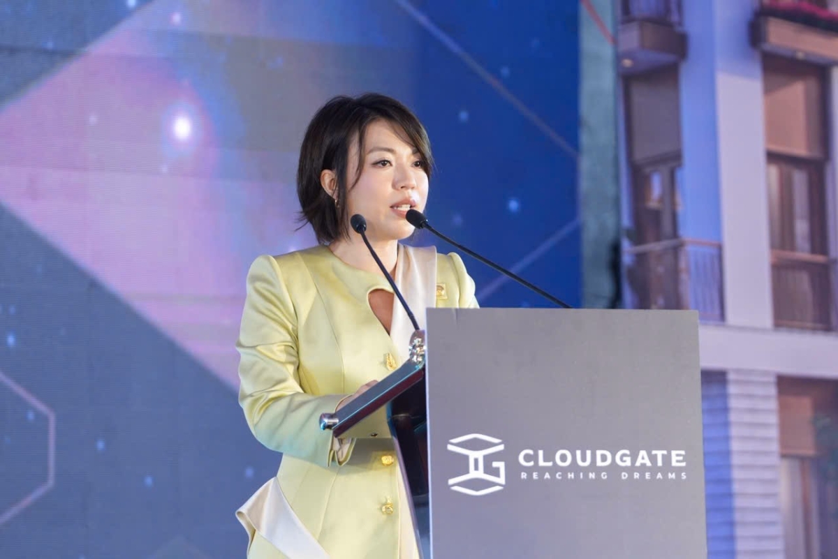 Bà Đỗ Thanh Hoa phát biểu tại lễ khởi động ngày 19/12.