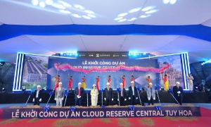 Tập đoàn Cloud Gate đồng loạt khởi công: Cloud Reserve Central Tuy Hòa, Cloud Icon L’Avenir và khởi động Nhà ở xã hội An Phú