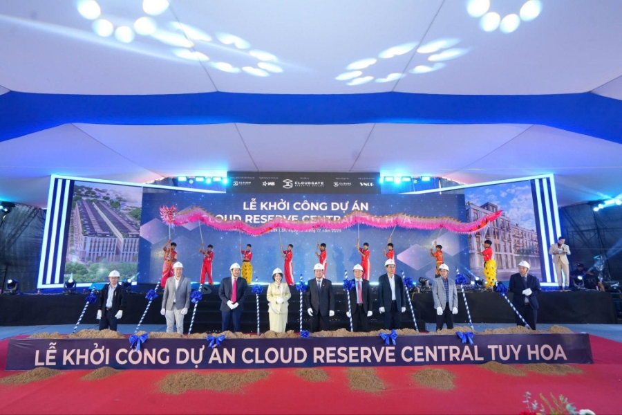 Lễ khởi công dự án Cloud Reserve Central Tuy Hoa 19/12.