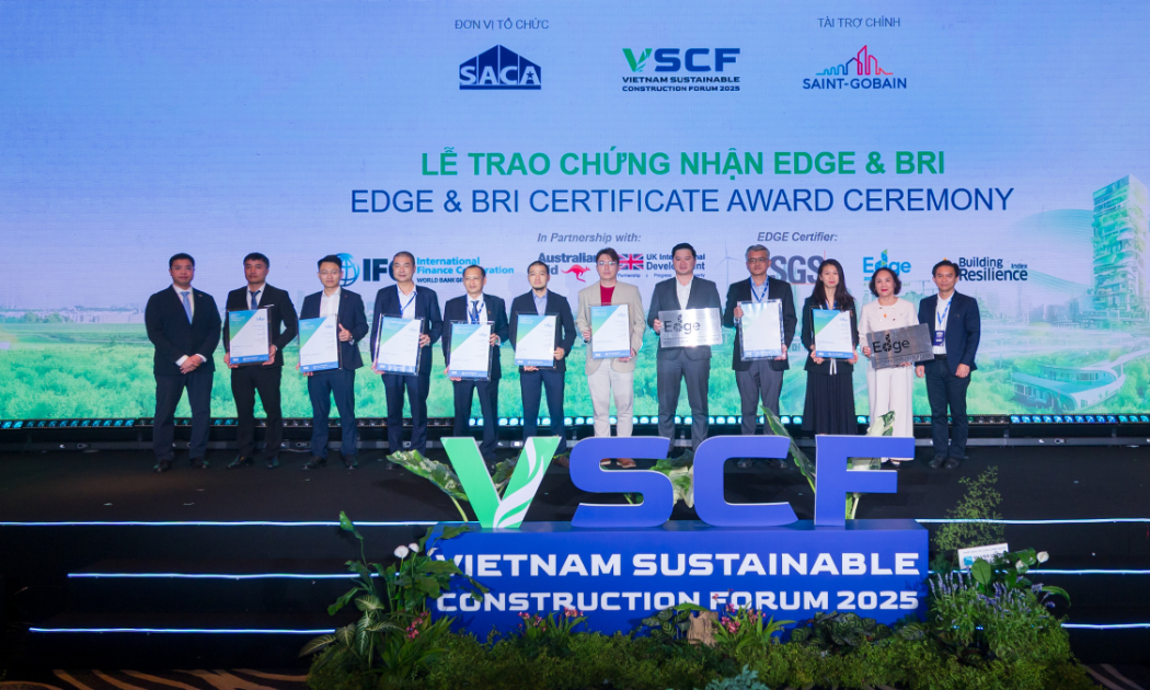 Flamingo Maison 108 Ho Nui Coc được vinh danh Công trình Xanh EDGE