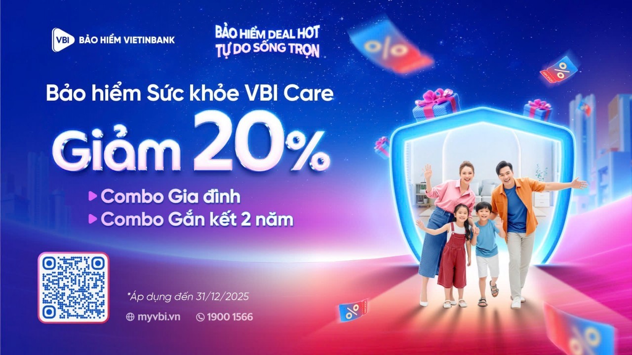 VBI Care của Bảo hiểm VietinBank lọt Top 10 Sản phẩm - Dịch vụ Hữu ích 2025 - Ảnh 1