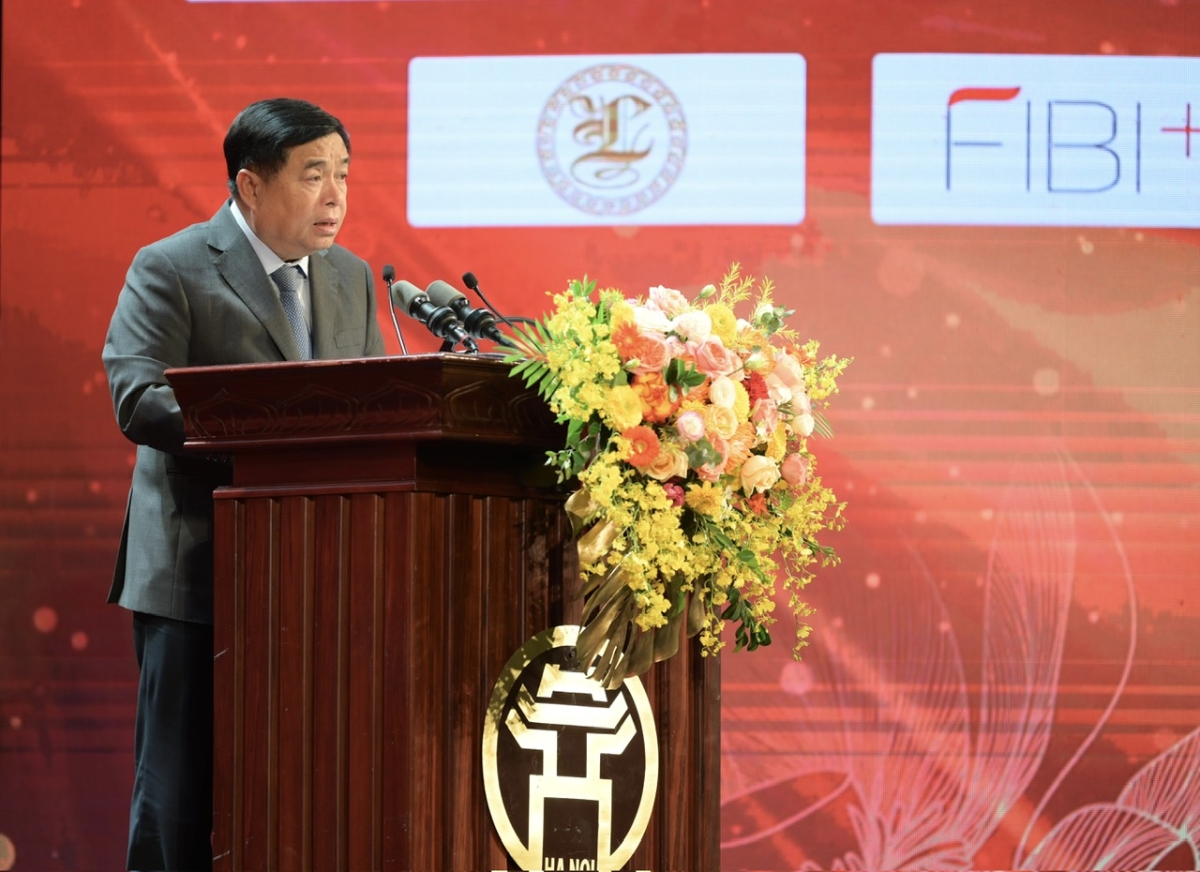 Phó Thủ tướng Chính phủ Nguyễn Chí Dũng phát biểu tại buổi lễ.